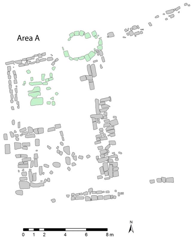 Fig. 25. Plan of Area A at Jarash (courtesy Late Antique Jarash Project).