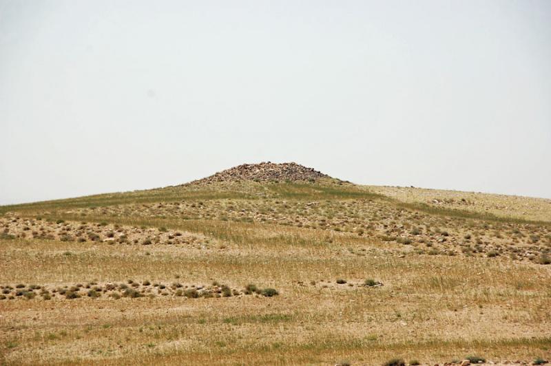 Fig. 77. Rujm al-Bitar, a watchtower documented by the Shammakh to Ayl Archaeological Survey (courtesy Shammakh to Ayl Archaeological Survey).