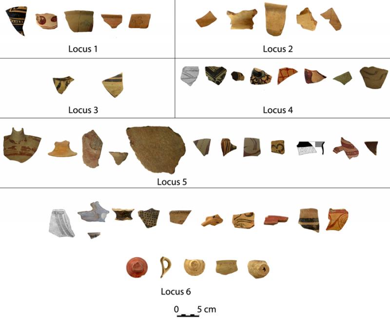 Fig. 1. Finds from Megaron B at Eleusis.