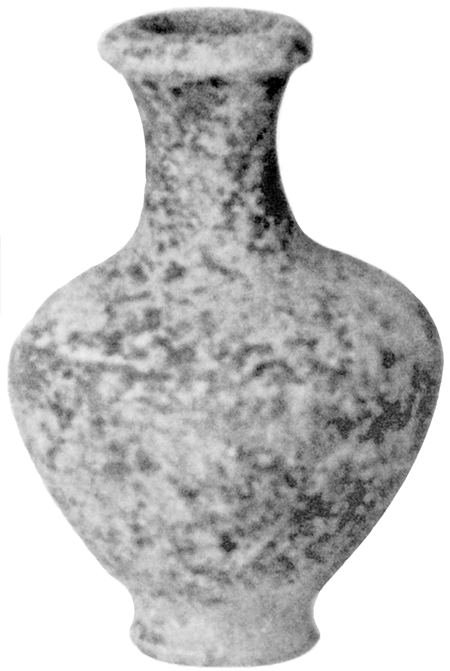 Fig. 1. Black-glazed unguentarium, ht. 6.5 cm (courtesy Tekirdağ Museum).