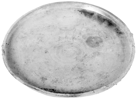 Fig. 9. Silver plate, diam. 22.8 cm, wt. 391.20 g (courtesy Tekirdağ Museum, inv. no. 1939).