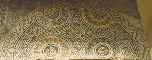 Fig. 10. Mosaic detail from the Maison de Bacchus at Djemila. Musée de Djemila.